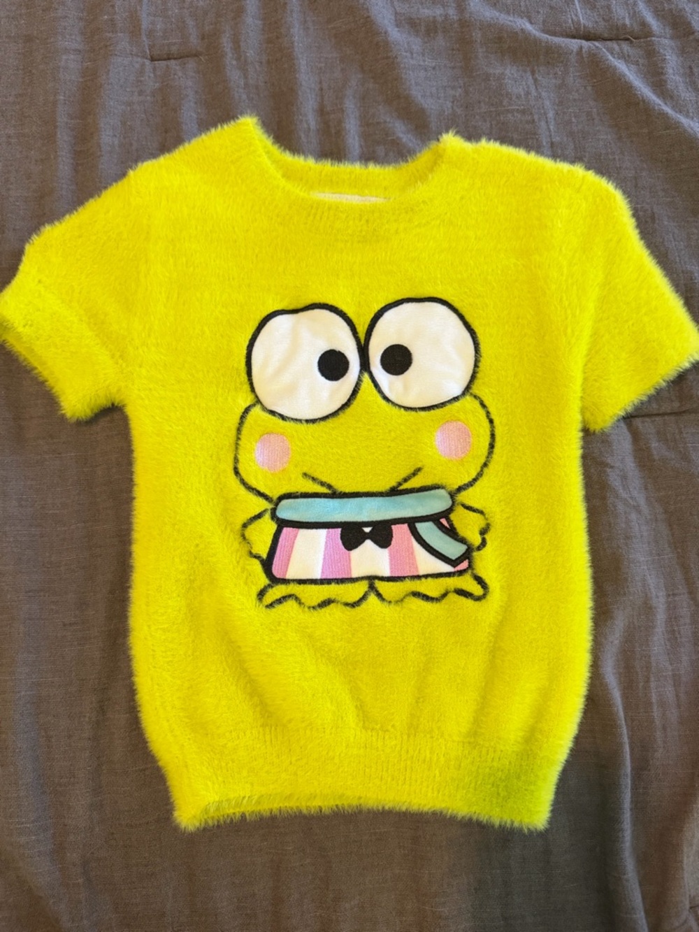 Hello Kitty x Forever 21 Keroppi Furry Top